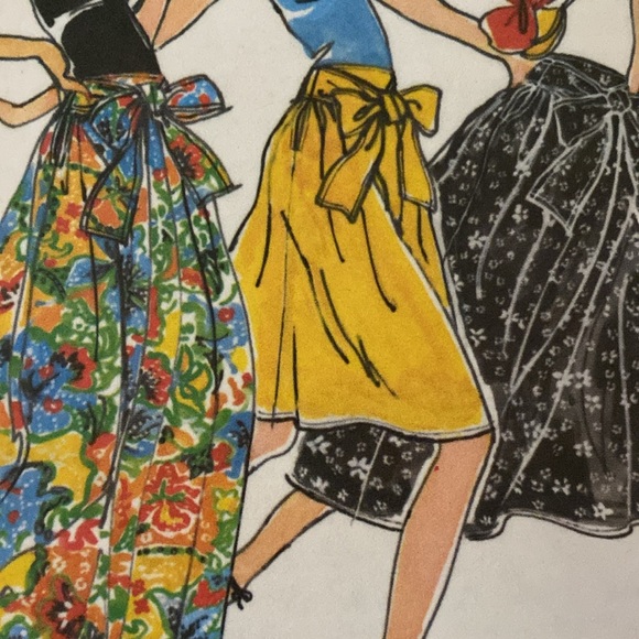 VTG ‘70s Butterick Designer Kenzo UNCUT Sewing Pattern - Picture 5 of 9